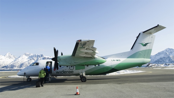 The research programme will last for two years. Image: Widerøe